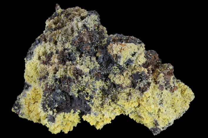 Mimetite Crystal Clusters on Limonitic Matrix - Mexico #119117